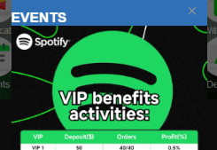 Events VIP Benefits